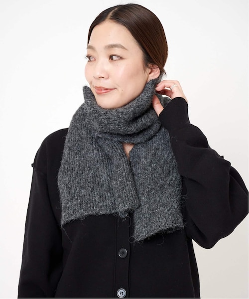 公式】エンブロイダード パッチ カシミヤ マフラー｜コーチ