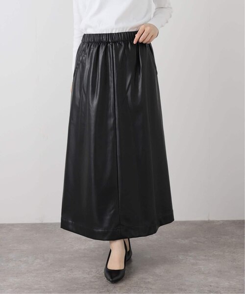 LEH / スカート/L/レザー/BLK/LEH1036 LANCER/ランサー レザーライクスカート｜ベーセーストックの
