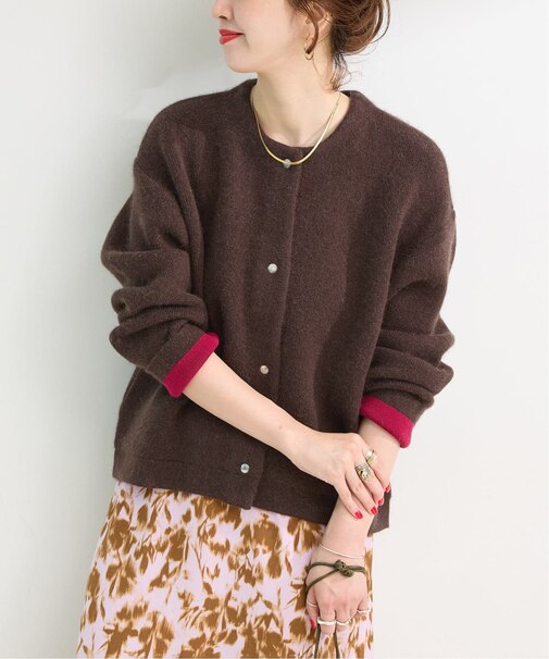 《追加》2層スムース編みニットブルゾン