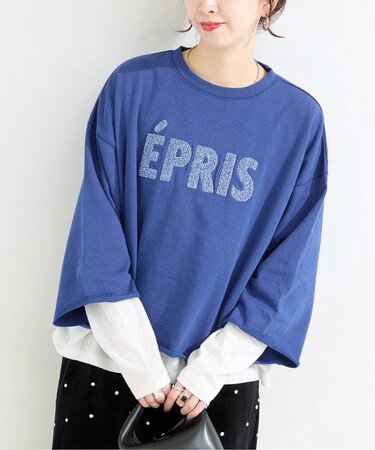 《追加》手洗い可 / ラメサガラ刺繍7分袖プルオーバー