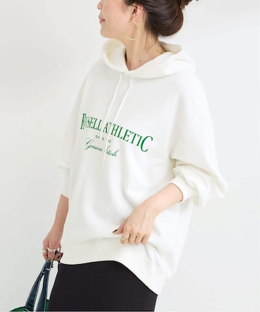 RUSSELL ATHLETIC / ラッセル・アスレティック 別注 裏毛ロゴフーディー