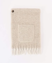 ポケット付きマフラー