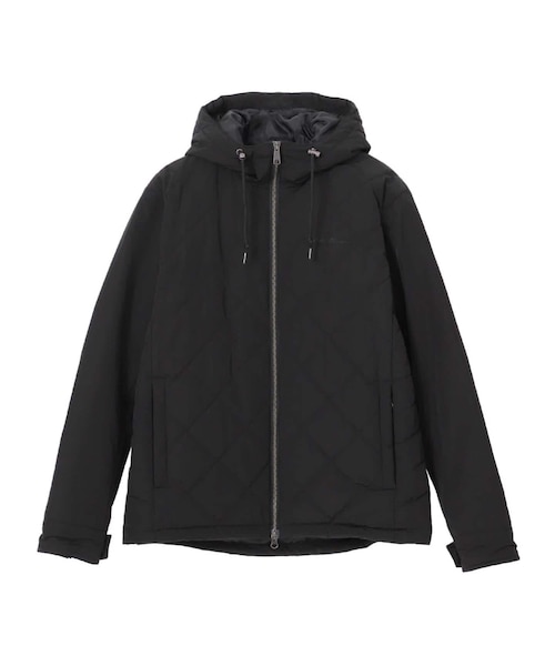 N*A様 Eddie Bauer フード付きダウンジャケット 黒 Eddie Bauer 別注 中綿 フードダウンジャケット｜ベーセーストックの