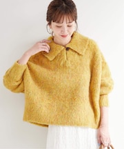 モコポコワイドニット