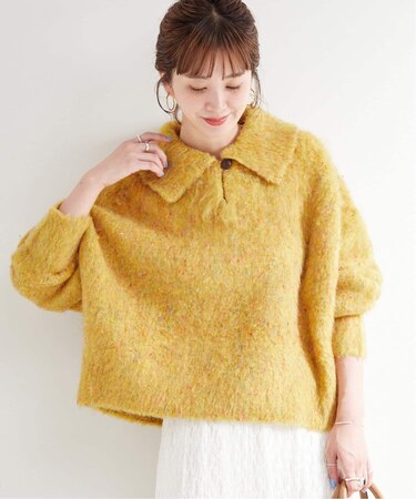 モコポコワイドニット