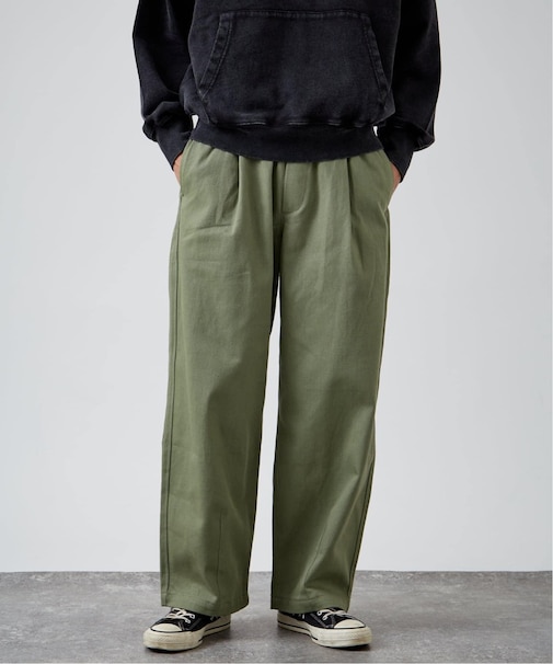 コットン オーバースリーピングパンツ