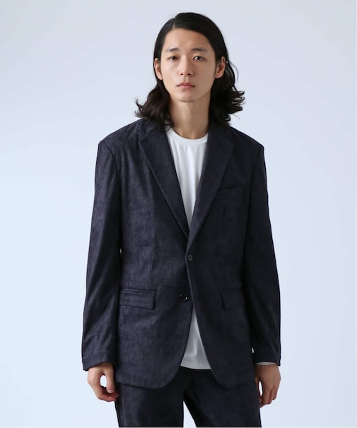 ダブルフェイス コーデュロイテーラードジャケット