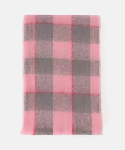 手洗い可 / ブークレチェックマフラー