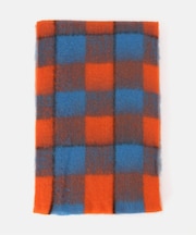 手洗い可 / ブークレチェックマフラー