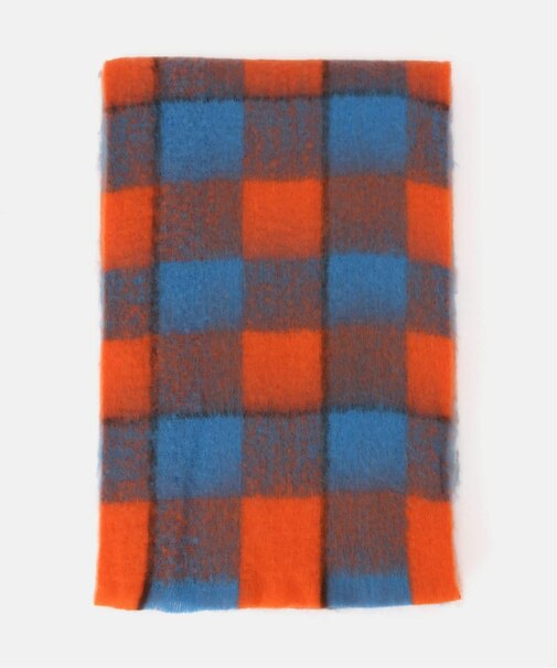 手洗い可 / ブークレチェックマフラー