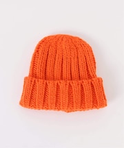 リブ編みビーニー