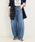 《追加6》ウォッシャブル / DU JOUR/デュ ジュール BARREL BAGGY JEAN