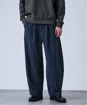 RED KAP別注 ウールライク バレルレッグワイドスラックス