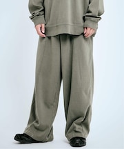 ダンボールピグメント モダン ワイド パンツ