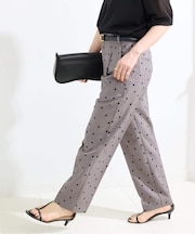 《追加》手洗い可 / ドットフロッキースティックパンツ