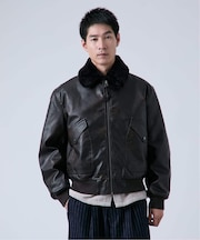フェイクレザー G1 フライトジャケット