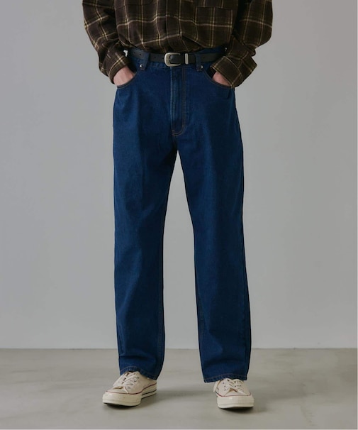 OSKR別注 ストレートデニムパンツ