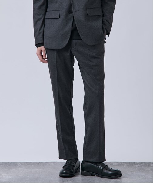 ニットフランネル テーパードスラックス