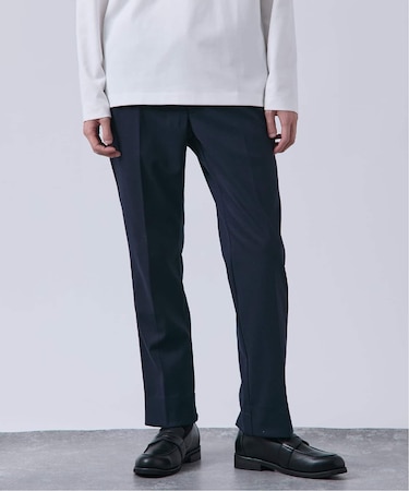 ニットフランネル テーパードスラックス