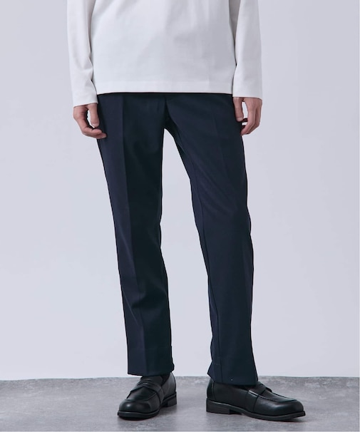 ニットフランネル テーパードスラックス