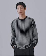 HEAT LAYER ベロア クルーロングスリーブTシャツ