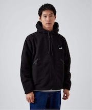 GRAPHPOINT ボンディングフリース ブルゾン