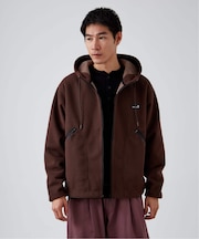 GRAPHPOINT ボンディングフリース ブルゾン