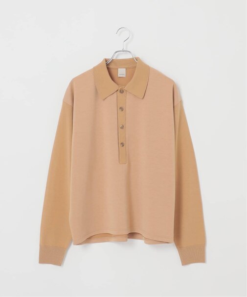 【Deux Allures/ドゥ アリュール】ニットコンピ ポロシャツ