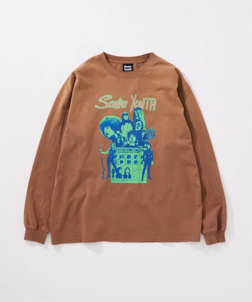 タグ付き！SONIC YOUTH ロンT SONIC YOUTH / ソニック・ユース 別注 プリント ロンT｜ベーセー