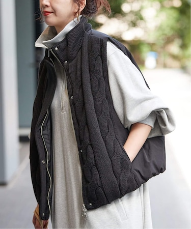 ドッキング中綿ベスト