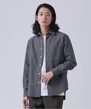 起毛 オックスレギュラーカラーシャツ