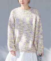 《追加9》手洗い可 / ポコポコヤーンミックス2WAYカーディガン