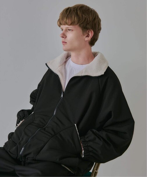 OSKR別注 リバーシブル ボアブルゾン