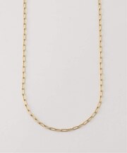 シンプルチェーンショートネックレス