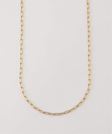 シンプルチェーンショートネックレス