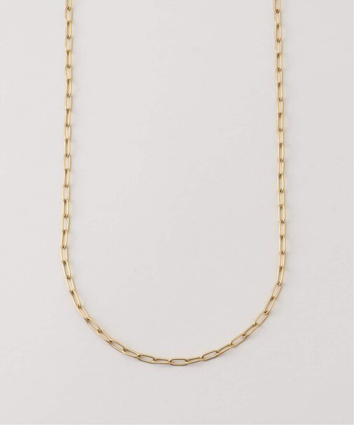 シンプルチェーンショートネックレス