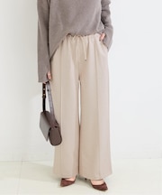 ウォッシャブル / センターシーム起毛パンツ