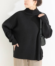 《追加2》手洗い可 / 吸湿発熱 / ソリストヒートタートルネックプルオーバー