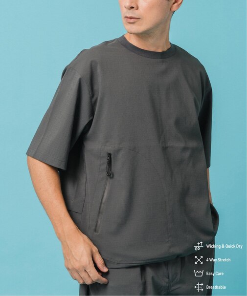 テック ドライ メッシュ プルオーバー