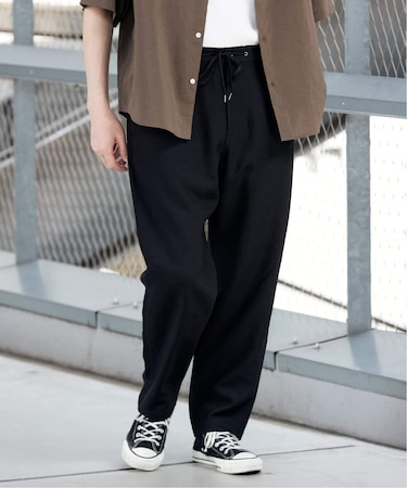 ASAKO ブッチャー 1プリーツスラックス