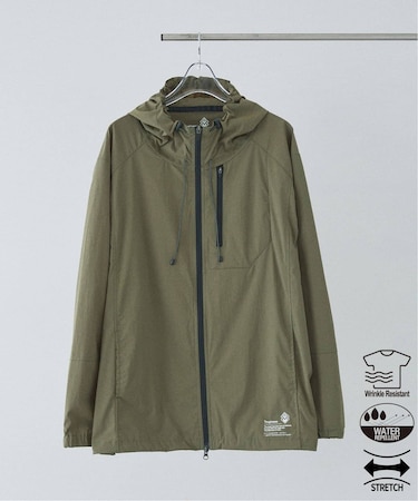 【防シワ / 撥水 / 軽量 / ストレッチ】 WASHER NYLONマウンテンパーカー