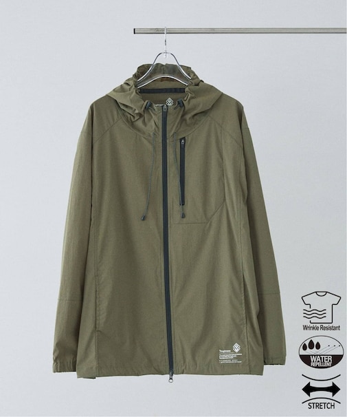 【防シワ / 撥水 / 軽量 / ストレッチ】 WASHER NYLONマウンテンパーカー