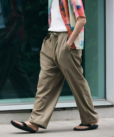 ”吸水速乾 / 接触冷感” EVALET オーバーパンツ / セットアップ対応