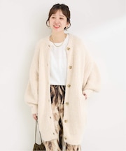 ビアードミドルコクーンカーディー