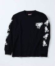 PILLOW HEAT for JOURNAL STANDATD / ピローヒート Madrid Fly LS Tシャツ