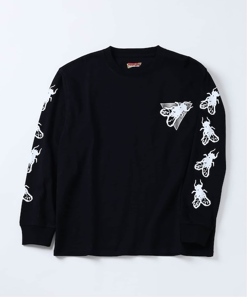 PILLOW HEAT for JOURNAL STANDATD / ピローヒート Madrid Fly LS Tシャツ