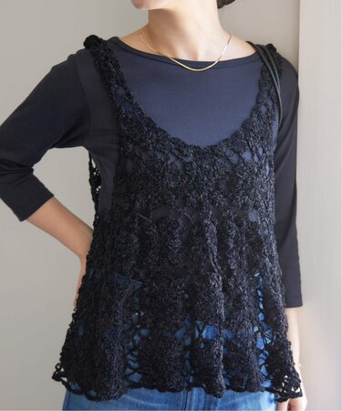 モールヤーンクロシェタンク