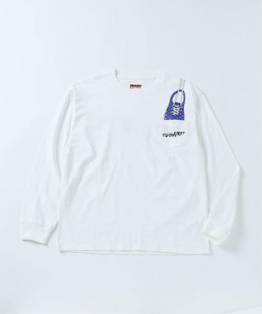 PILLOW HEAT for JOURNAL STANDATD / ピローヒート snowflake shoes L/S Tシャツ