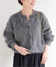 《追加》シャギークルーニットカーディガン