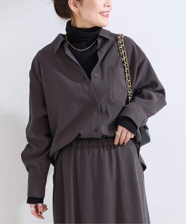 手洗い可 / フィブリルシャツ